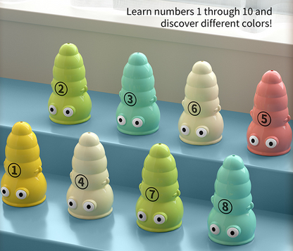 Apple & Worm Music Educational Toy – Early Learning for Infants