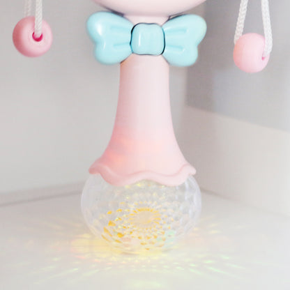 Baby Teething Rattle Toy with Music – Cartoon Animal Hand Toy