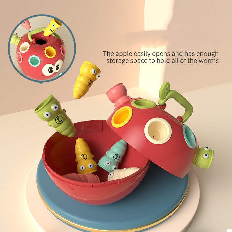 Apple & Worm Music Educational Toy – Early Learning for Infants