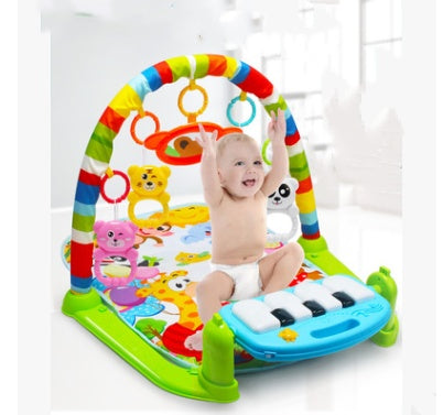 Baby Pedal Piano Play Gym – Musical Fitness Stand Toy for Infants (0–3 Years)
