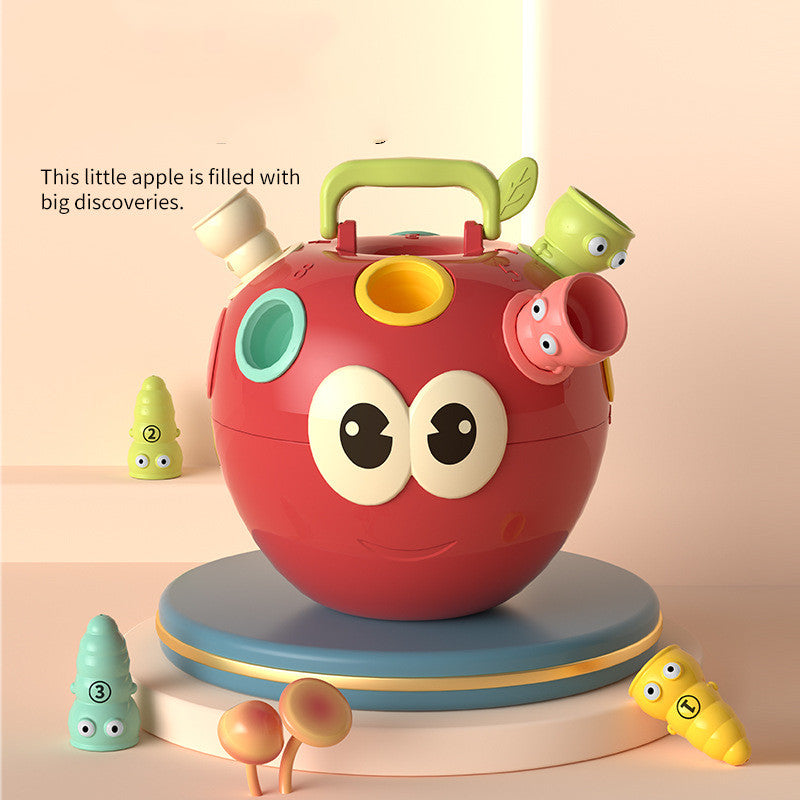 Apple & Worm Music Educational Toy – Early Learning for Infants