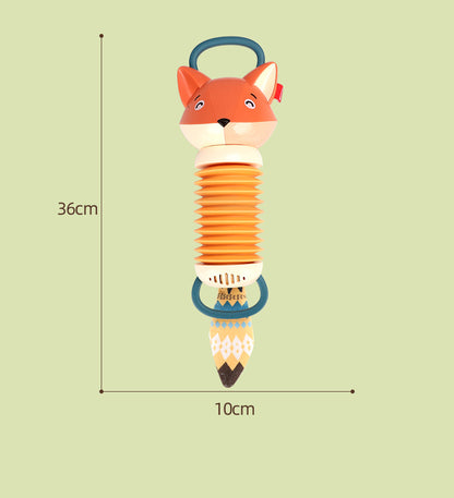 Fox Accordion Baby Musical Toy – Early Education Instrument for Infants