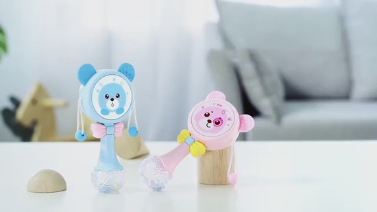 Baby Music Teether Rattle Animals Cartoon Toys