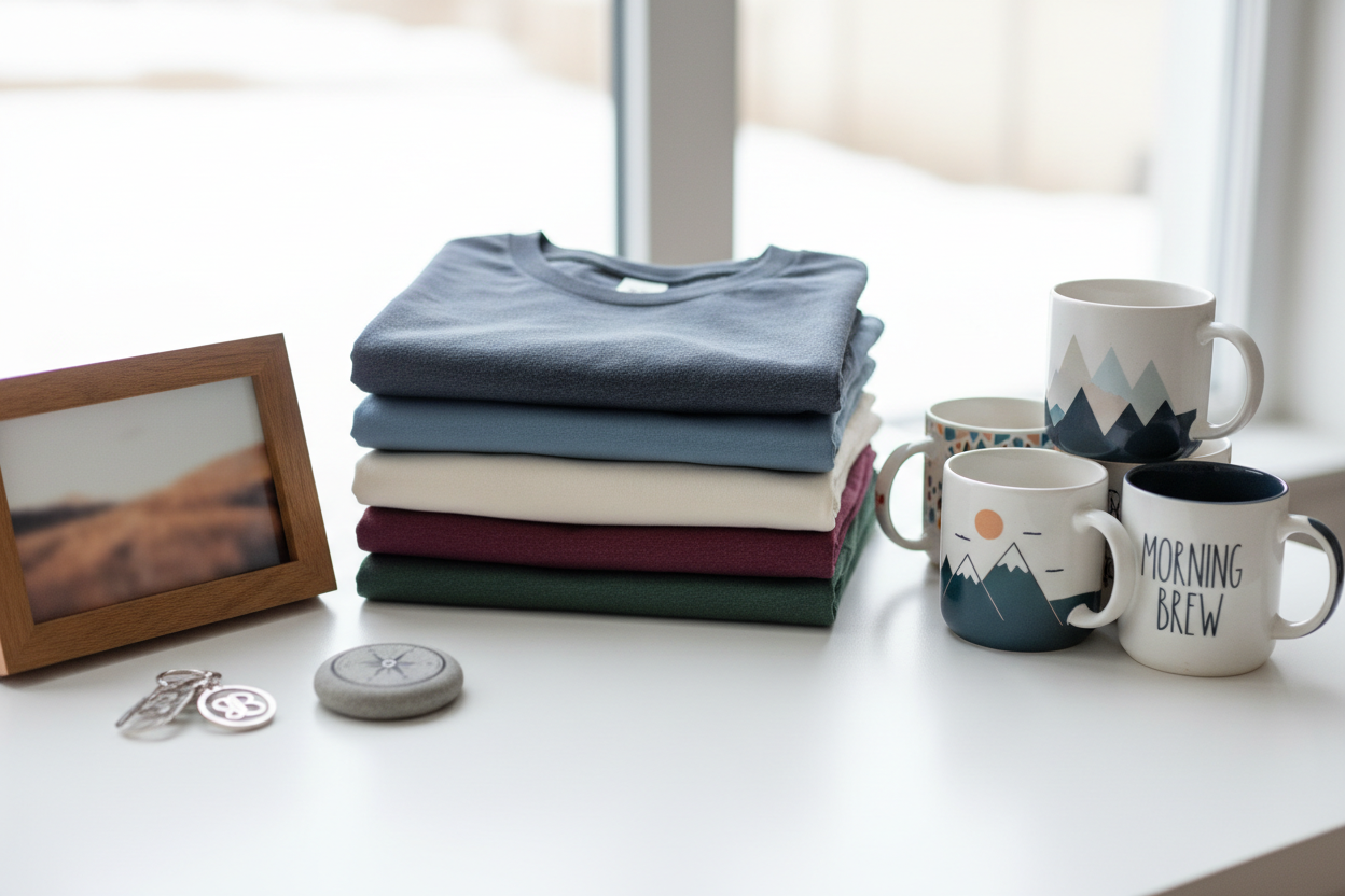 quality shirts, mugs, and personalized keepsakes.